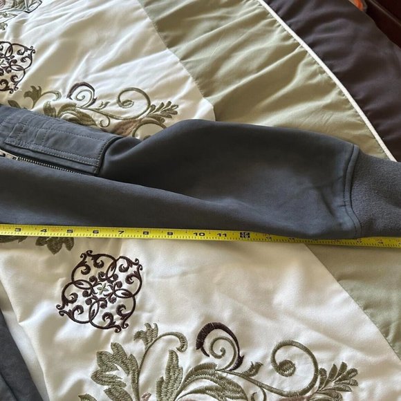 Abercrombie Genuine Suede Bomber Jacket - Picture 9 of 11